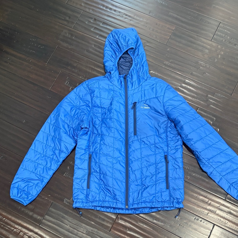 L.L. Bean Navy Quilted Jacket